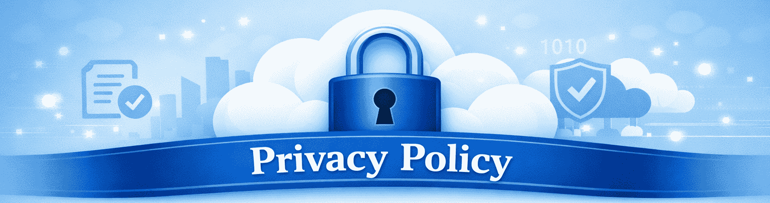 AXASCLOUD Privacy Policy – Cloud Data Protection Banner